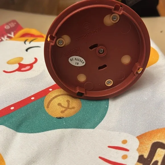 Fred Feline Lucky Cat Oven Mitt - & Lucky Cat statue with waving paw!! NEW!! - Picture 7 of 8